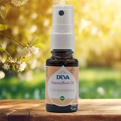 Deva - Composé Floral Dr Bach - Consolation N.16 - Spray 15ml