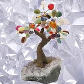 Arbre du bonheur - Arbre de Vie - Multi Pierres - 18-20 cm