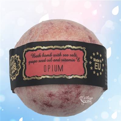 Bombe de Bain Fait Main - Poppy Opium 145g