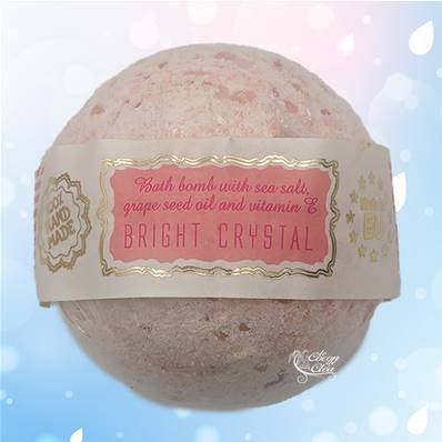 Bombe de Bain Fait Main - Bright Crystal 145g