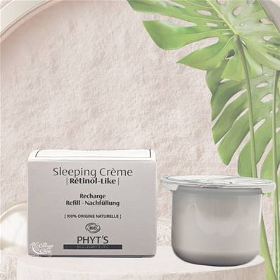 Phyts- Sleeping Crème Rétinol Like Régénération Jeunesse Recharge 50ml