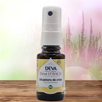 Deva - Fleur du Dr Bach - Situation de Crise - Spray 15ml