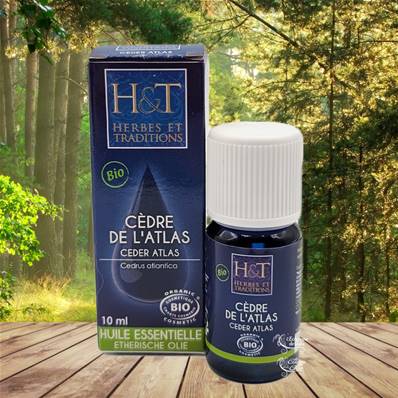 Herbes et Traditions - Huile Essentielle - Cèdre de l'Atlas Bio 10ml